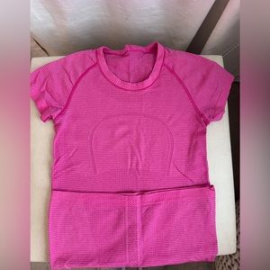 Hot Pink Lululemon Top